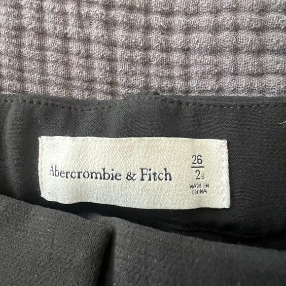 Abercrombie & Fitch Black Tailored Crepe Pants - Picture 4 of 4
